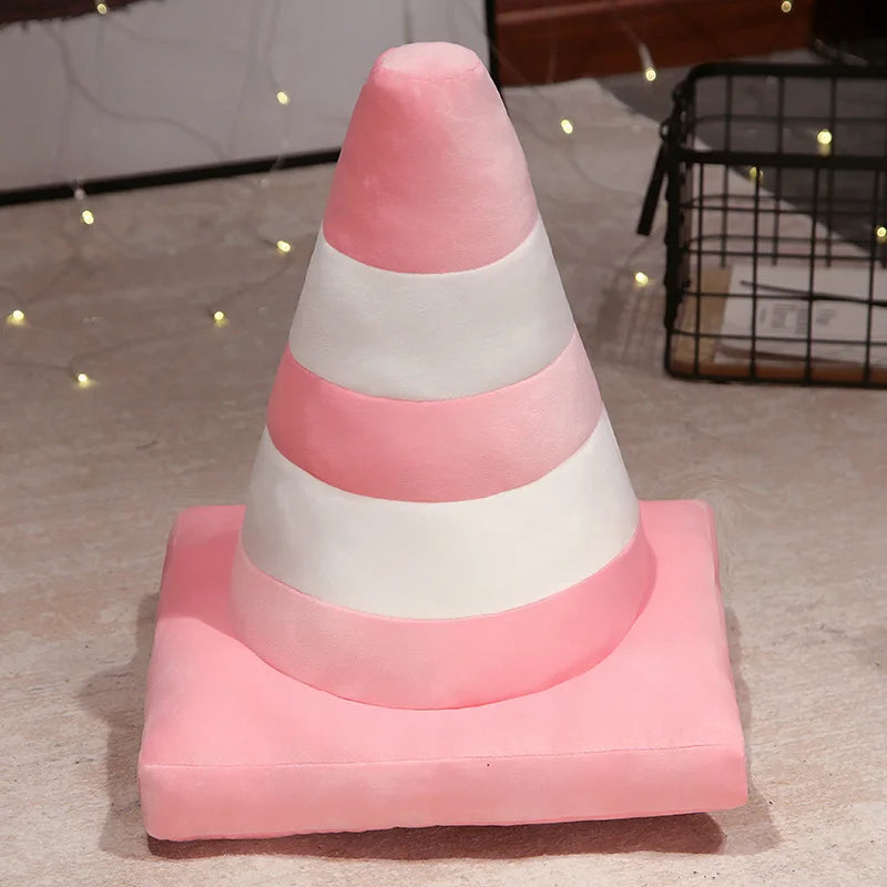 Connie the Squishy Traffic Cone Plush Pillow