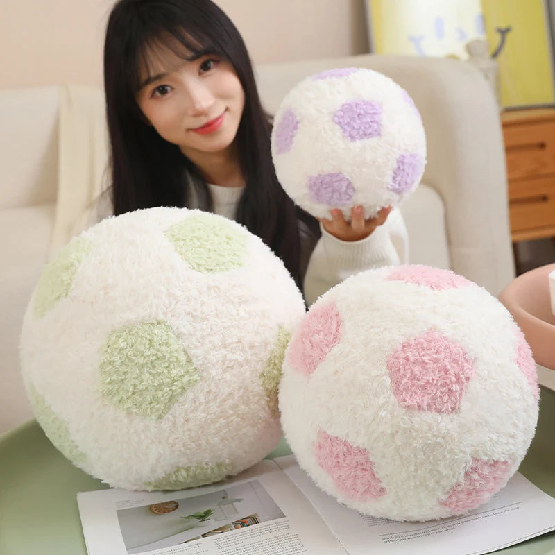 Bouncy Stuffed Football Plush Pillow