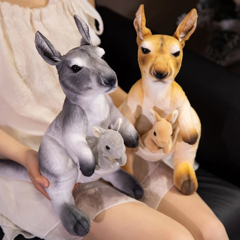 Joey the Chubby Mama Kangaroo Kawaii Snuggle Plushie