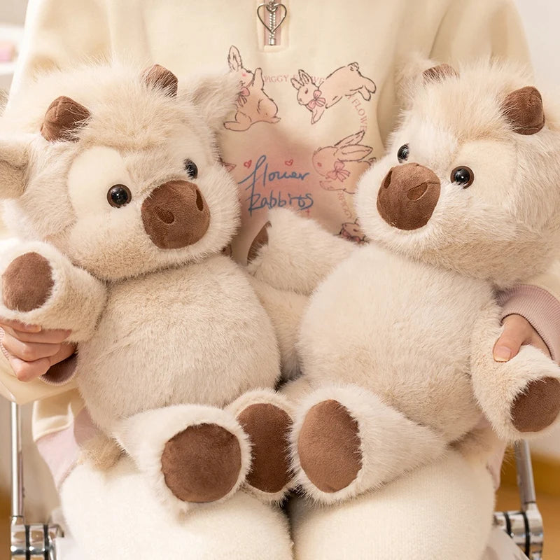 Mooie the Kawaii Soft Cattle Cow Cartoon Plush Plushie