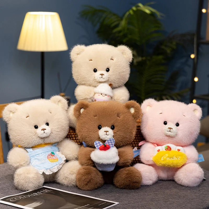 Boba the Happy Kawaii Milk Tea Bear Snuggle Plushie