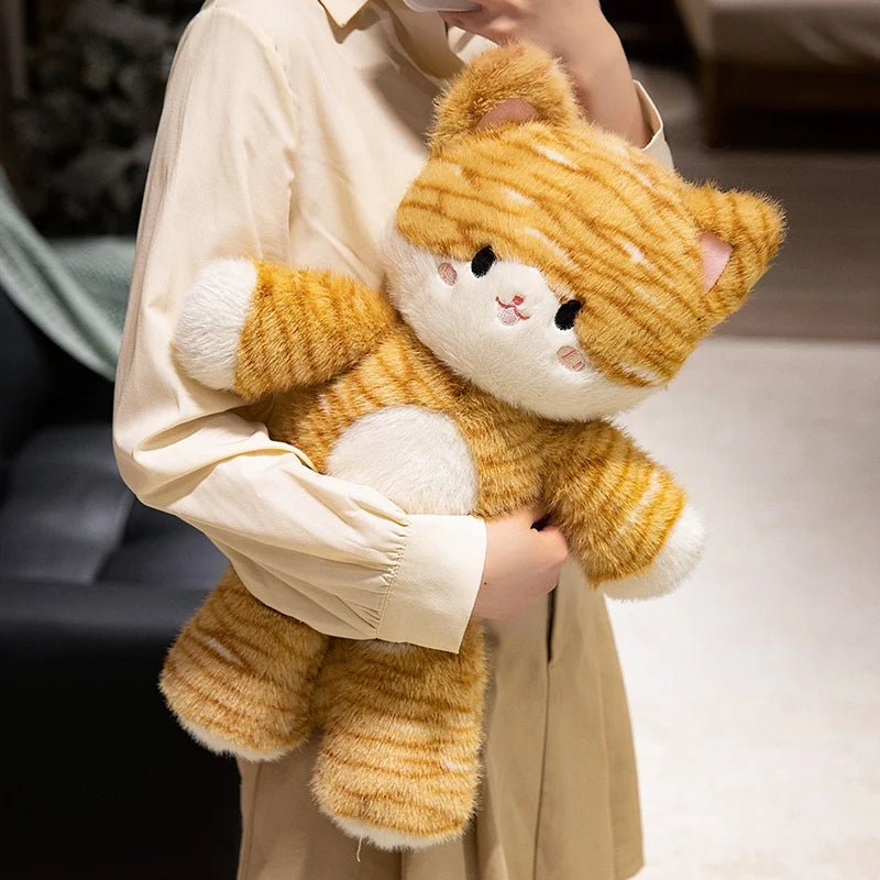 Maple the Cozy Fluffy Red Panda Raccoon Kitten Plushie
