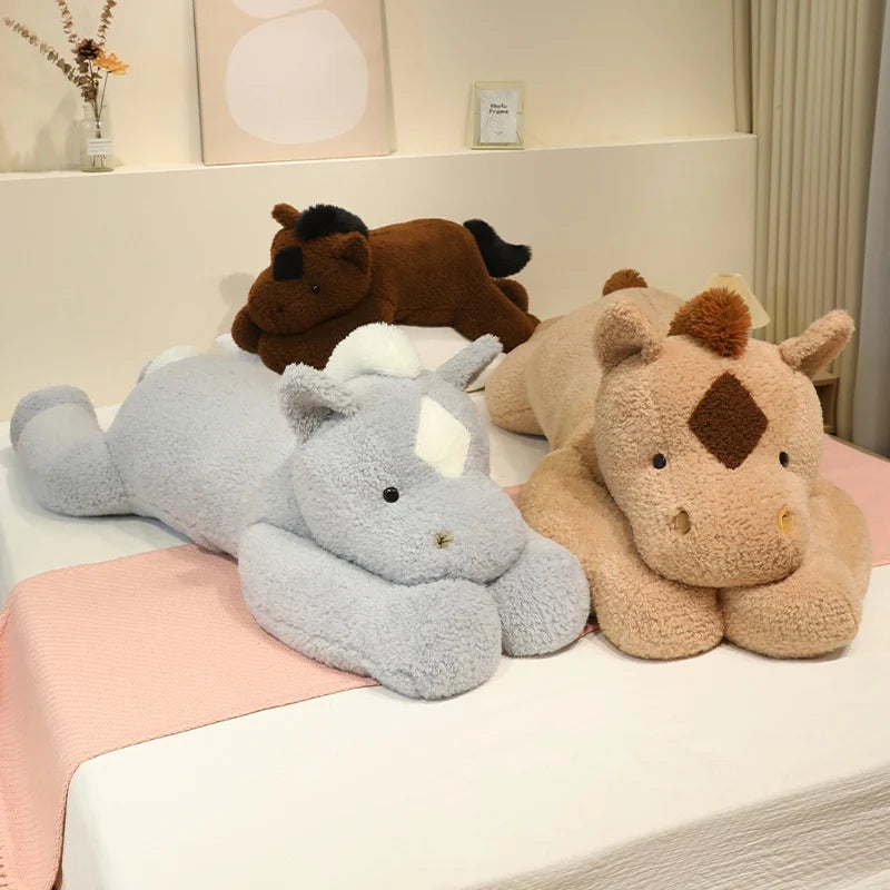 Giant Dreamy Lying Horse Plushie