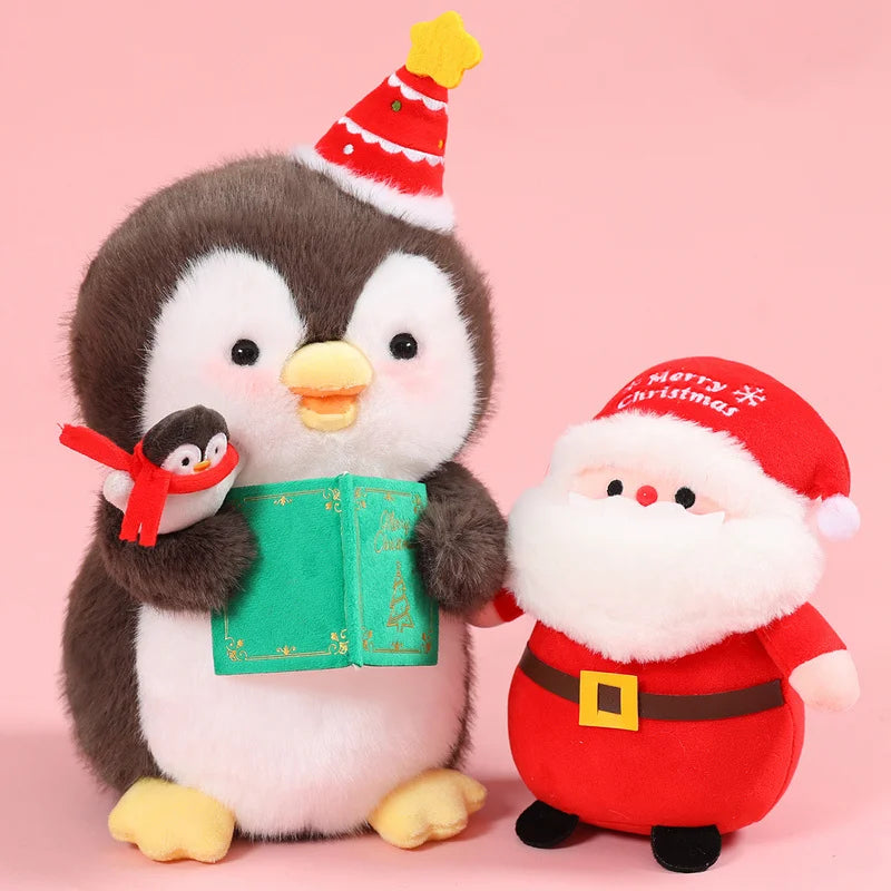 Jolly Christmas Squad Santa Gingerbread Tree Plushies