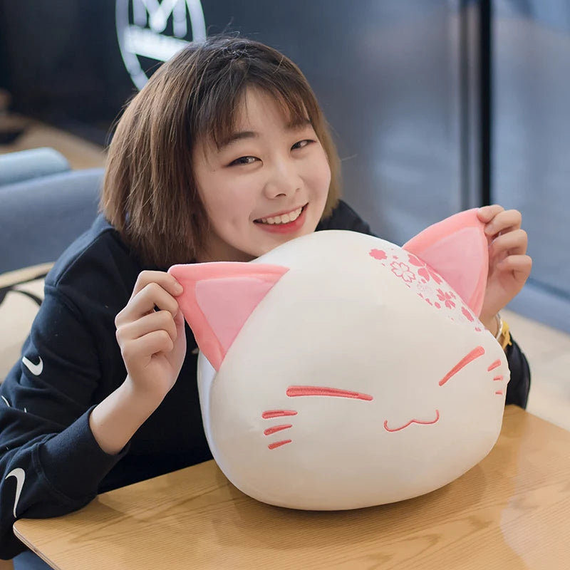 Blossom the Kawaii Floral Cat Plush