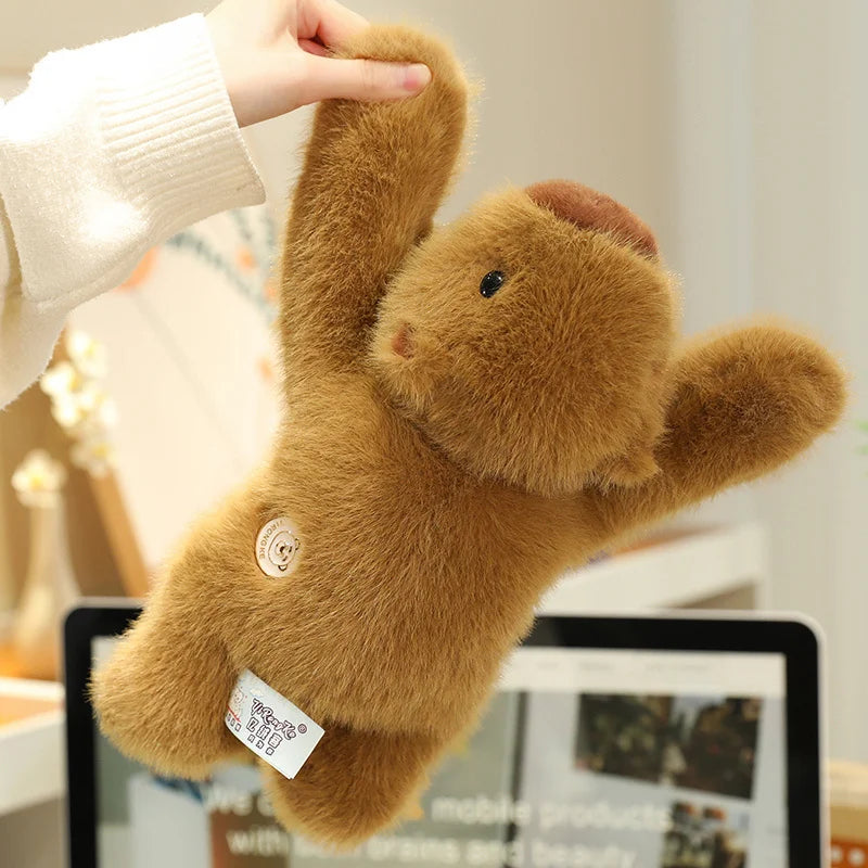 Long Napping Kawaii Capybara Snuggle Plushie