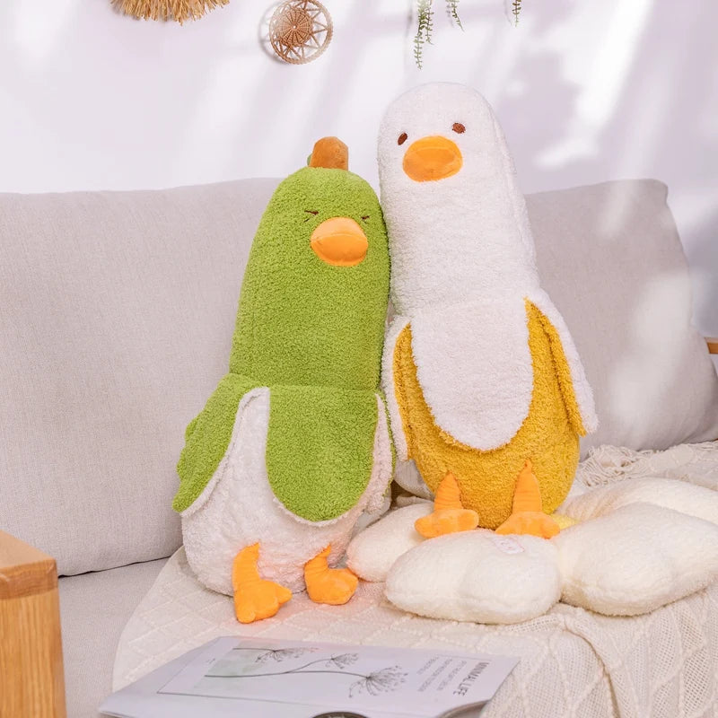 Sunny the Chonky Banana Duck Snuggle Pillow