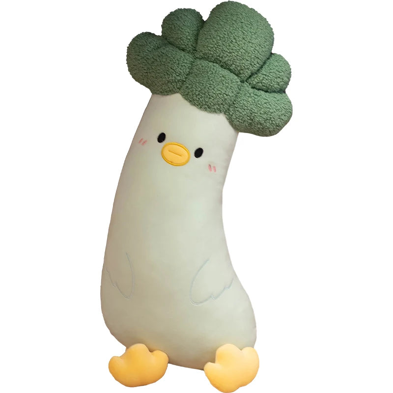 Veggie the Kawaii Giant Long Mushroom Eggplant Carrot Cosplay Plush