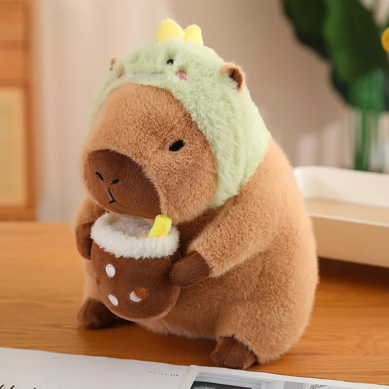 Capy the Dreamy Dress-Up Kawaii Capybara Snuggle Plushie