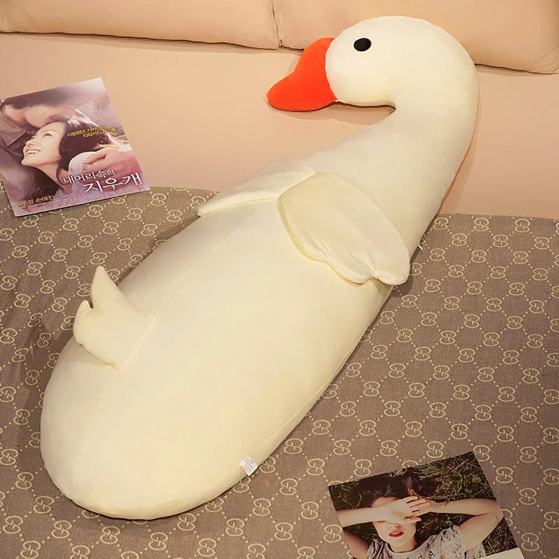 Pillowy Giant Unicorn Dinosaur Goose Bed Surround Plush