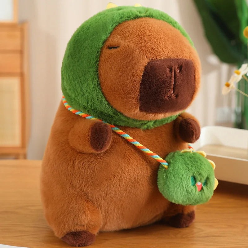 Capy the Shape-Shifting Frog Capybara Plush
