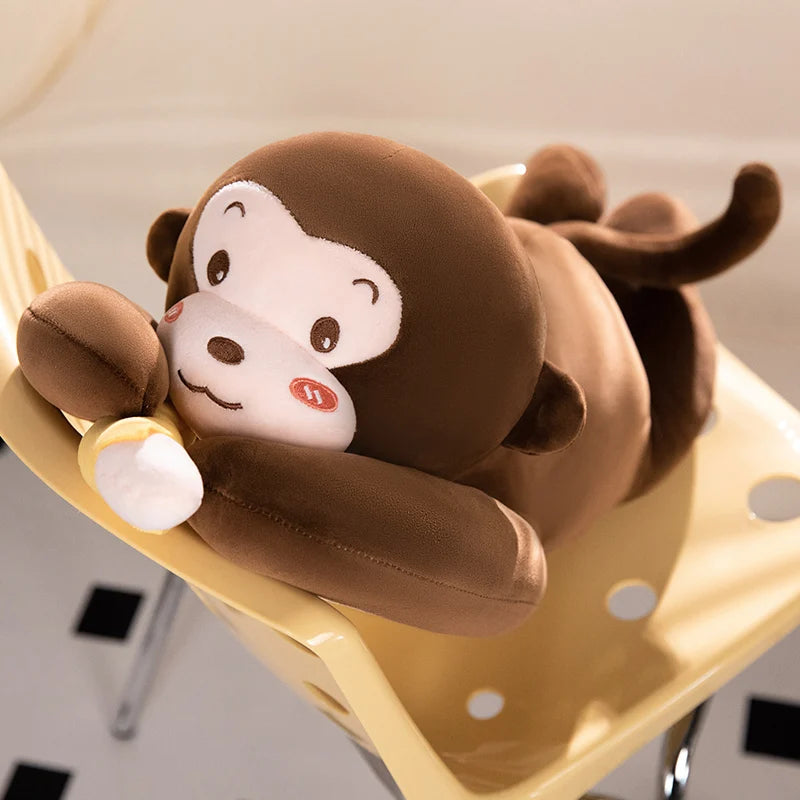 Bongo the Long Arm Banana Monkey Sofa Plushie