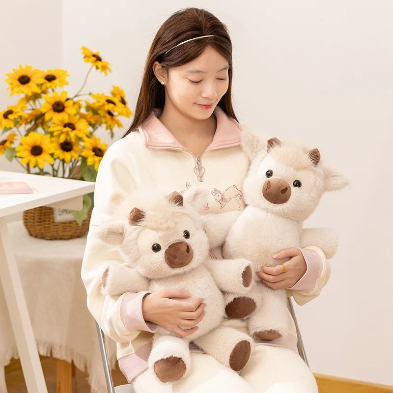 Mooie the Kawaii Soft Cattle Cow Cartoon Plush Plushie