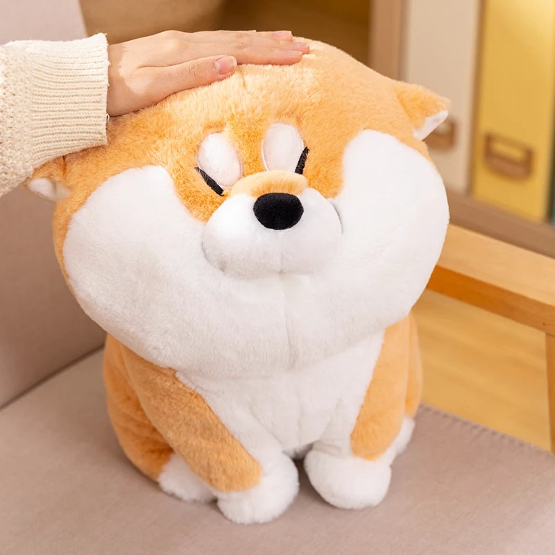 Akita the Soft Shiba Inu Puppy Sleeping Plushie