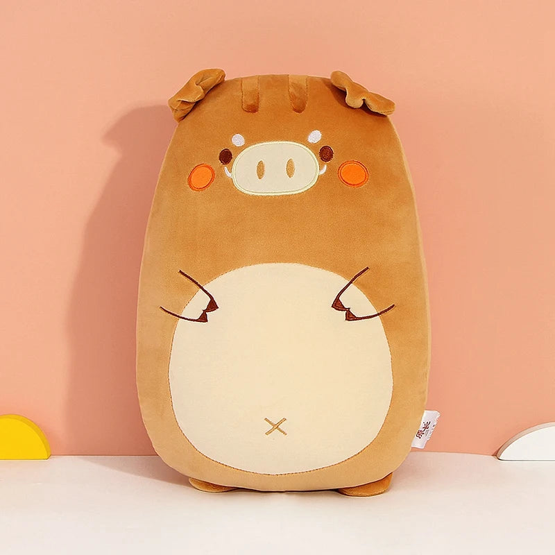 Plump Kawaii Rabbit Cat Fox Snuggle Cushion Plushie