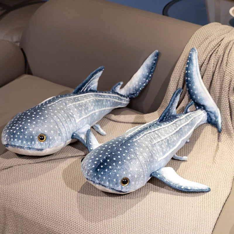 Bubbles the Lifelike Giant Blue Whale Plush