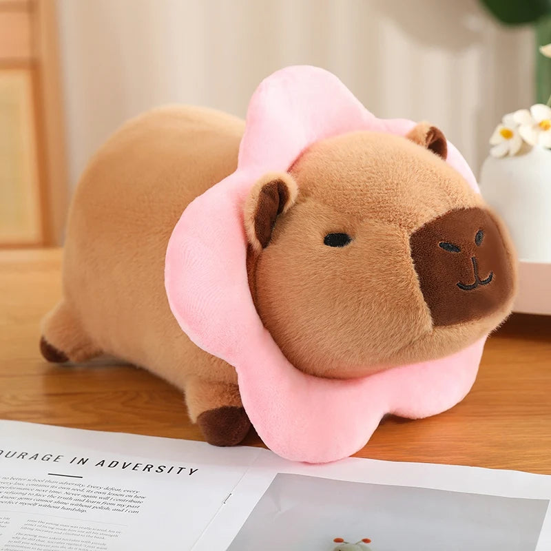 Capy the Kawaii Cosplay Lion Bee Flower Capybara Plush