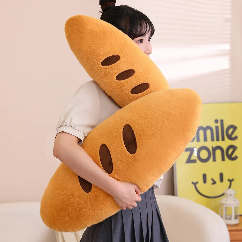 Bready the Long Bread Shaped Sleeping Plush Pillow