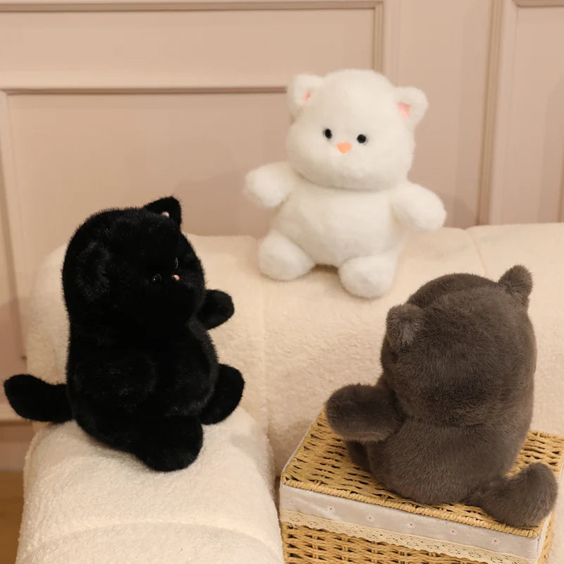 Dreamy White Cat Plushie