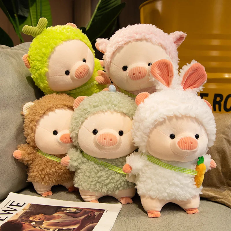 Piggy the Cosplay Rabbit Bear Kawaii Pig Plushie