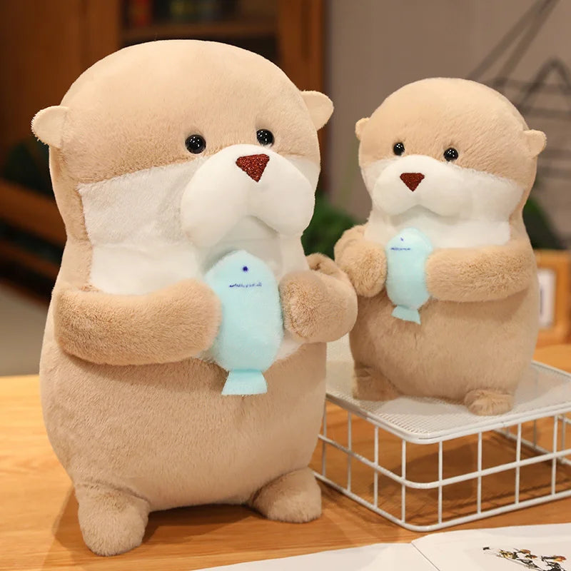 Otis the Chubby Kawaii Sea Otter Snuggle Plushie