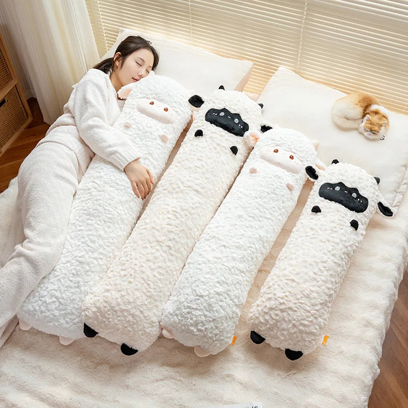 Giant Long Dozing Lamb Kawaii Plushie Pillow