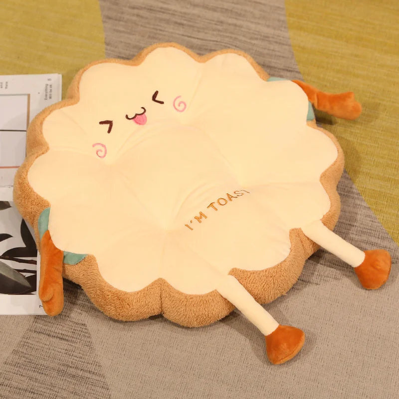 Toasty the Squishy Bread Cushion Plush