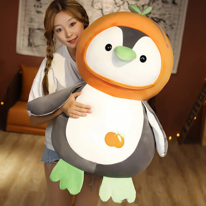 Waddles the Kawaii Strawberry Dress Up Penguin Plush