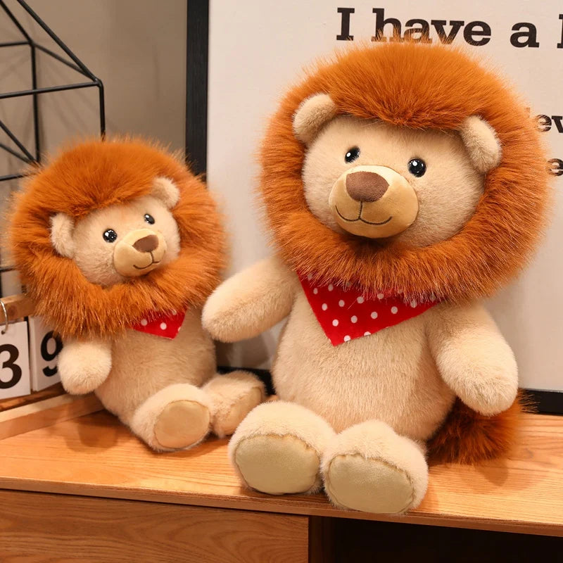 Mane the Sleepy Kawaii Lion Plushie