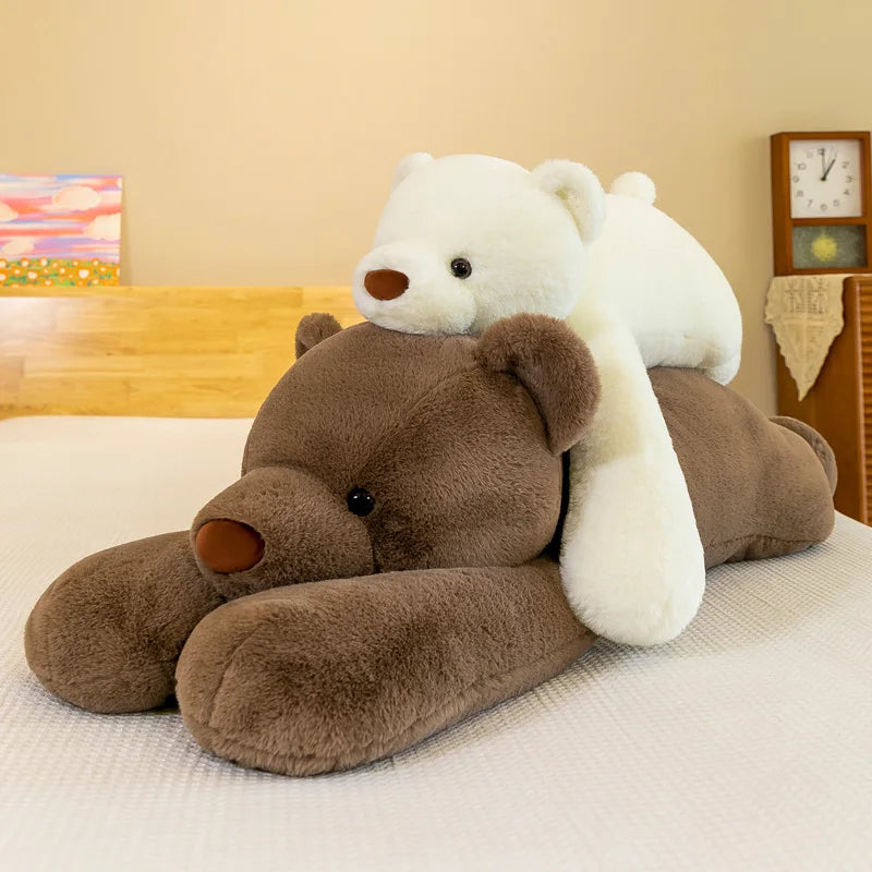 Polar the Drowsy Long Arm Bear Snuggle Pillow