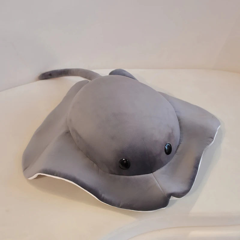 Manta the Kawaii Ray Throw Sofa Plush Pillow