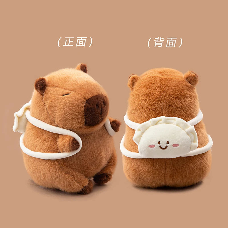 Capy the Kawaii Foodie Croissant Baguette Capybara Plush