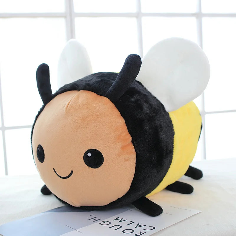 Chubby Kawaii Bumblebee Snuggle Plushie