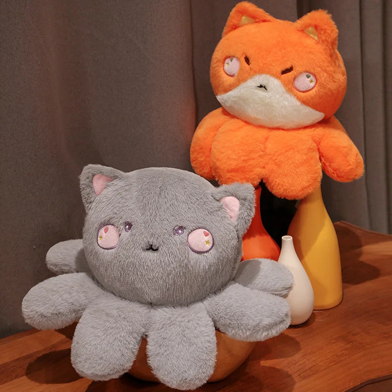 Cosplay the Kawaii Cat Rabbit Fox Octopus Legs Snuggle Plushie