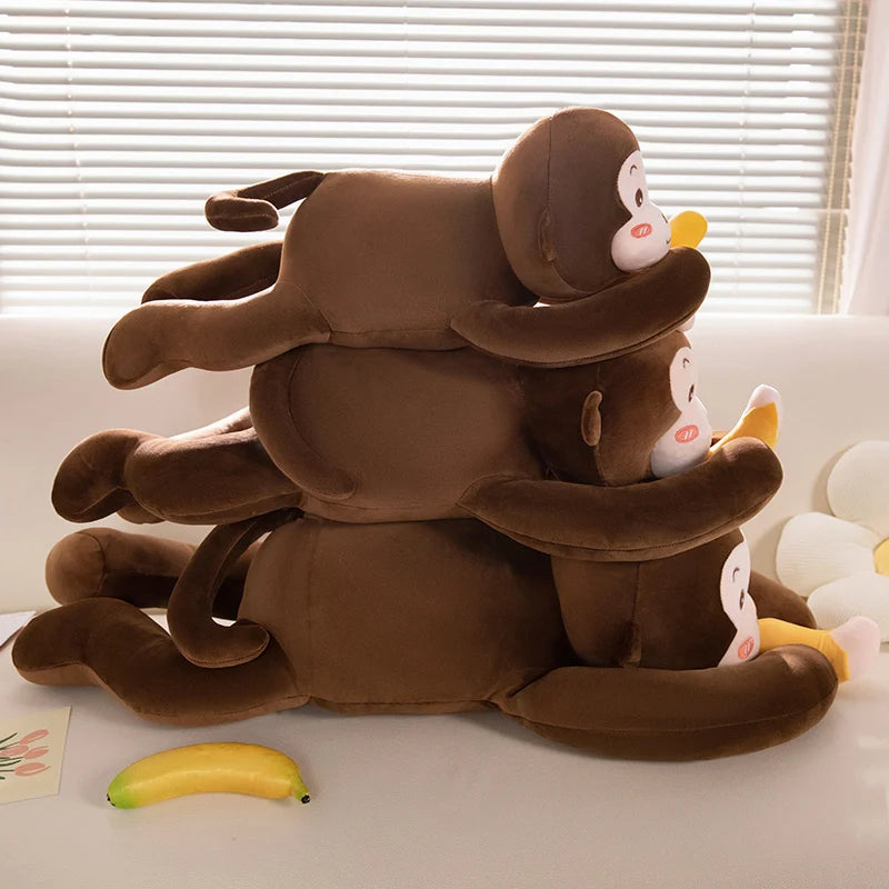 Bongo the Long Arm Banana Monkey Sofa Plushie