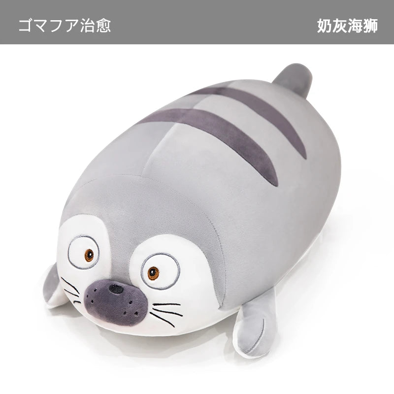 Sealio the Kawaii Soft Sea Lion Seal Snuggle Plush Pillow