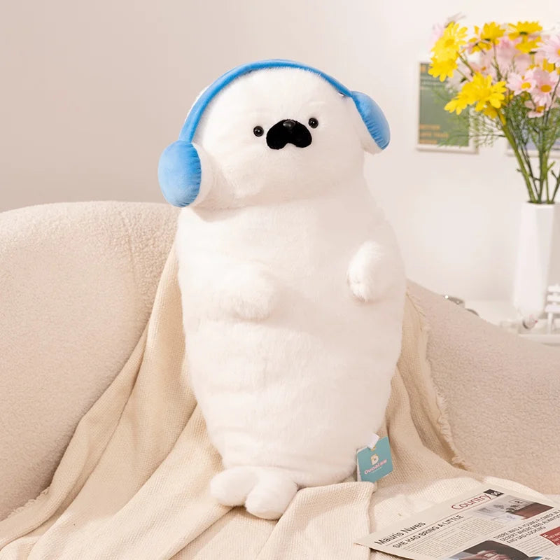 Snowy the Kawaii Lifelike Seal Sea Otter Plushie