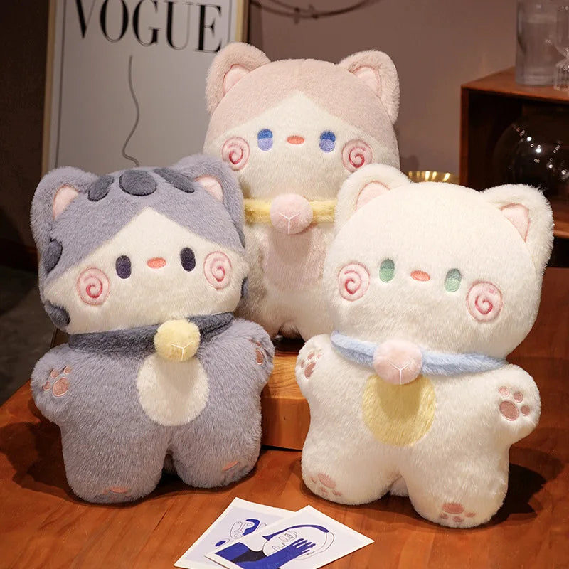 Bella the Kawaii Bell Cat Sleeping Cushion Plush