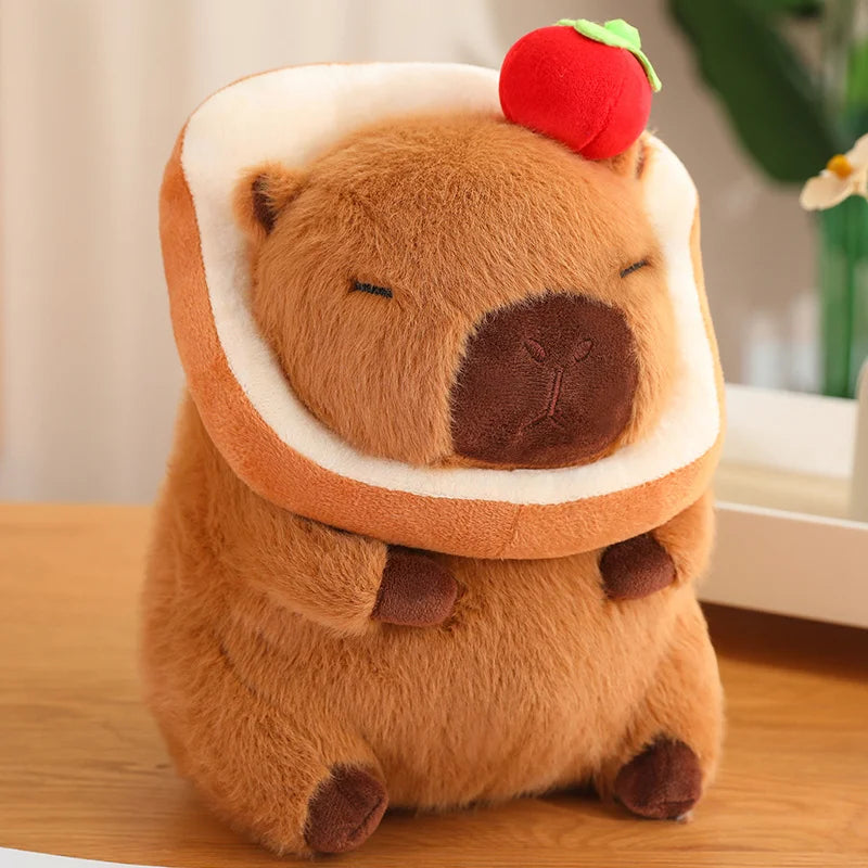 Capy the Boba Bread Nose Drop Capybara Plush