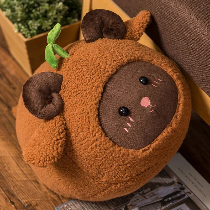 Woolly the Fat Shaped Sheep Goat Soft Plush Pillow