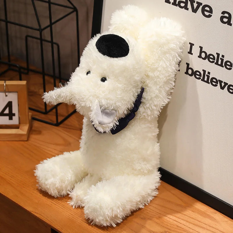 Westie the Fluffy West Highland Puppy Plush Cushion