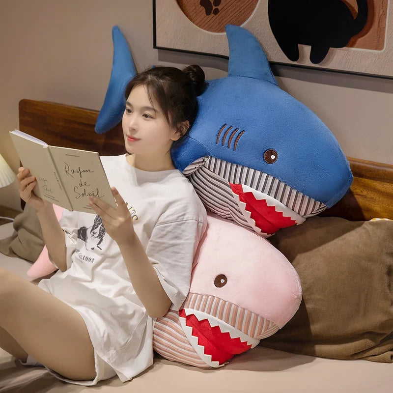 Chompy the Big-Toothed Kawaii Shark Snuggle Plushie