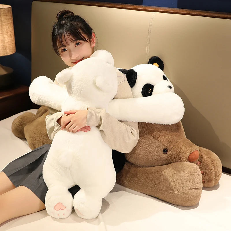 Polar the Giant Long Arm Polar Bear Plush Pillow