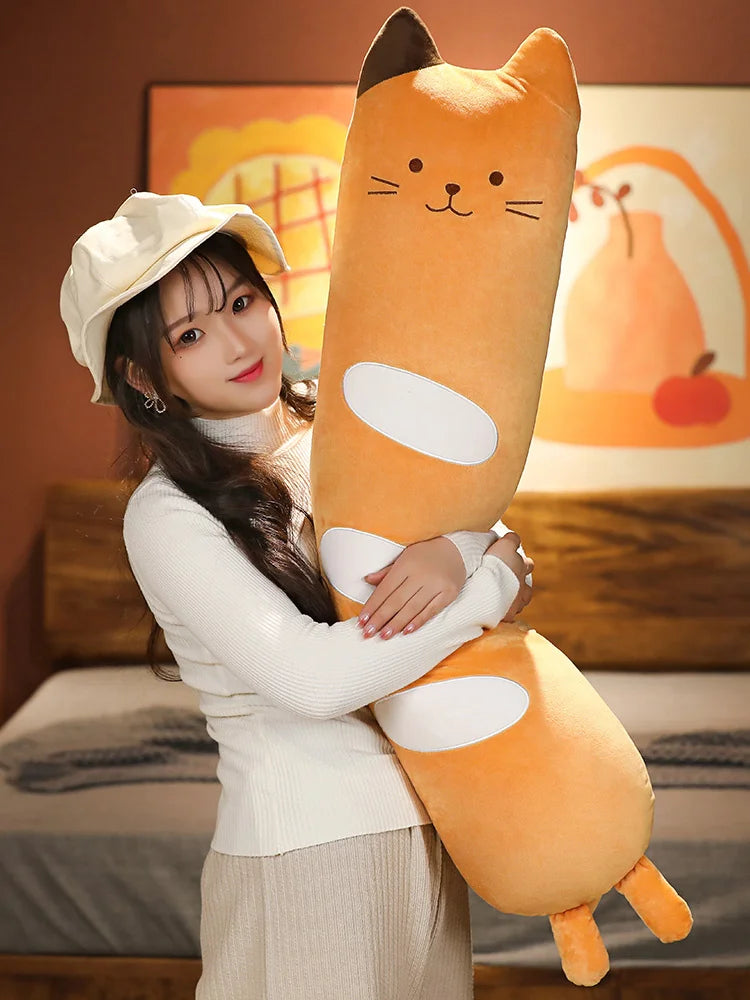 Stretchy the Squishy Long Animal Bolster Pillow Plush