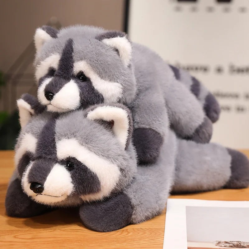 Rocky the Soft Grey Raccoon Plush