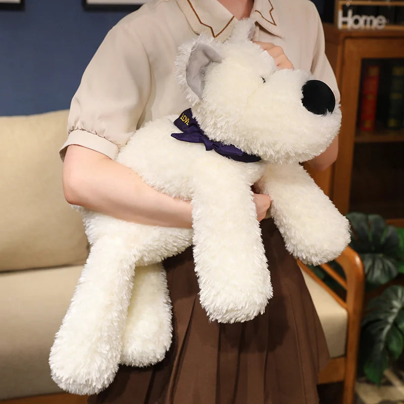 Westie the Fluffy West Highland Puppy Plush Cushion