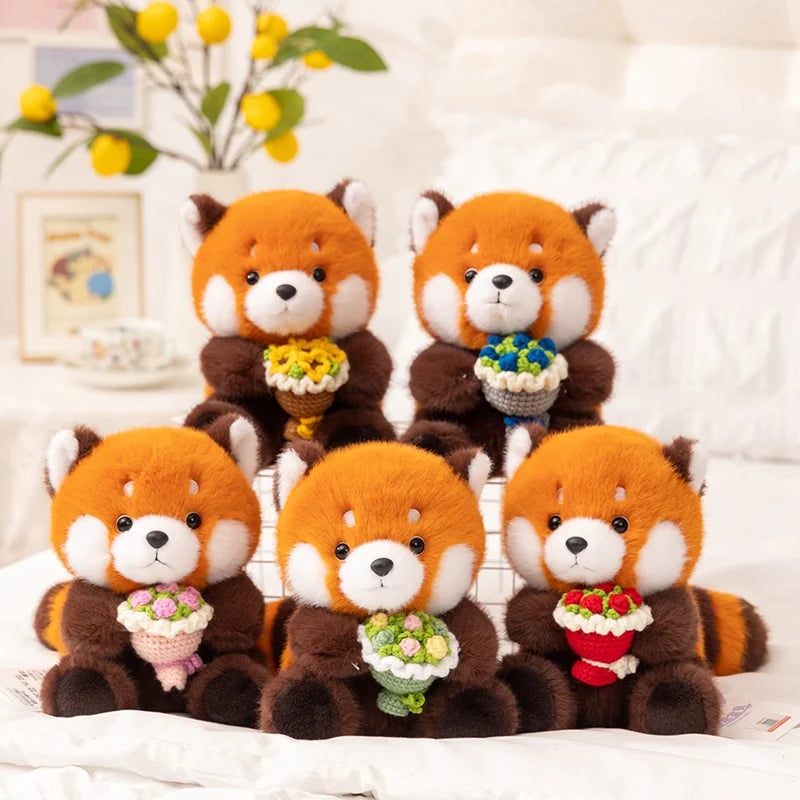 Blossom Bouquet Hugging Bunny Plushie