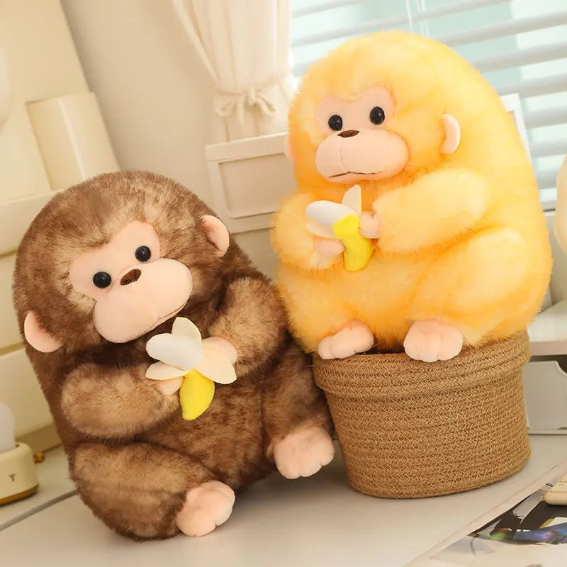 Nana the Kawaii Monkey with Banana Plush