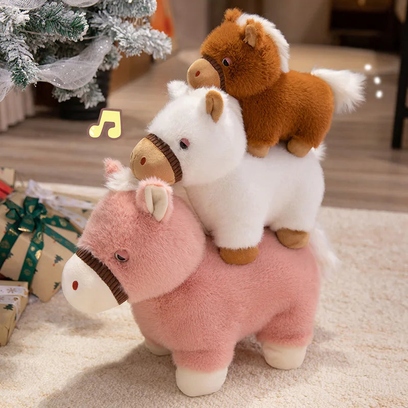 Chonky Kawaii Horse Adorable Snuggle Plushie