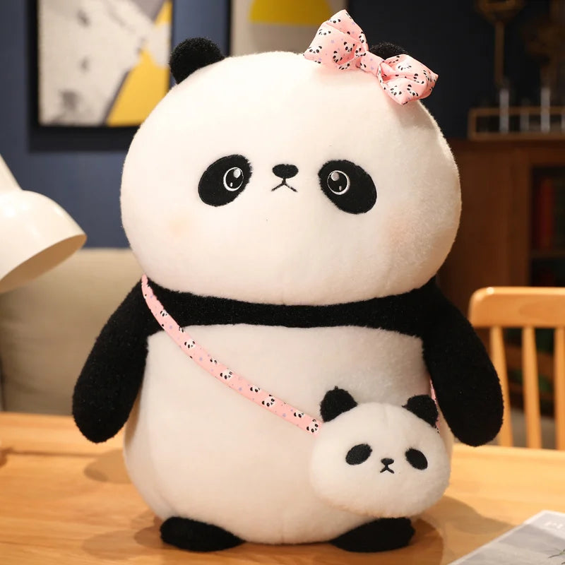 Bamboo the Kawaii Fatty Round Panda Bolster Plushie